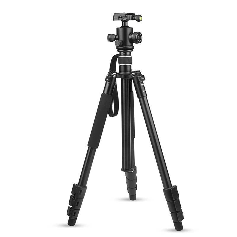 2018 New Camera Tripod Aluminum Alloy 4 Sections for Canon for Nikon