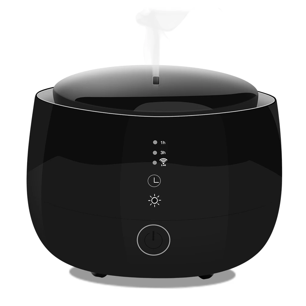 FIMEI 300ml Smart USB Air Humidifier Essential Oil Diffuser Ultrasonic Atomization Humidifier App Control With LED Light 1