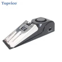 Topvico дверной стоп сенсор Сигнализация Беспроводной 120dB дом Охранная сигнализация Система путешествия отель блок безопасности ограничитель для дверей оповещение