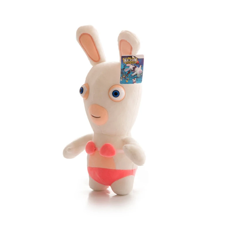 20CM Rayman Raving Rabbids Plush Figure Toy Soft Stuffed Bunny Doll Kids Gift