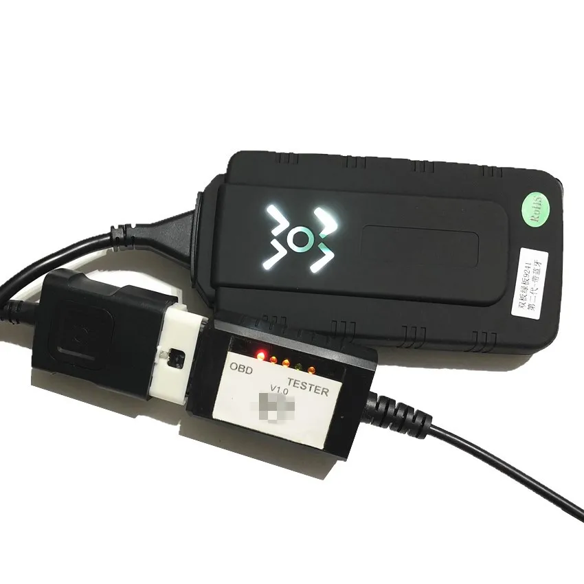 Новейший дизайн TCS сканер без Bluetooth многоязычный OBD2 новый VCI красный NEC Реле