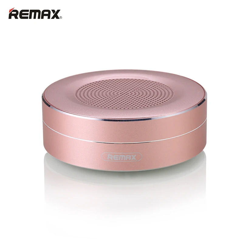 

Remax Wireless Bluetooth Speaker Portable Metal Mini subwoof Sound Box with Mic TF card for xiaomi iphone Mobile Phone Speakers
