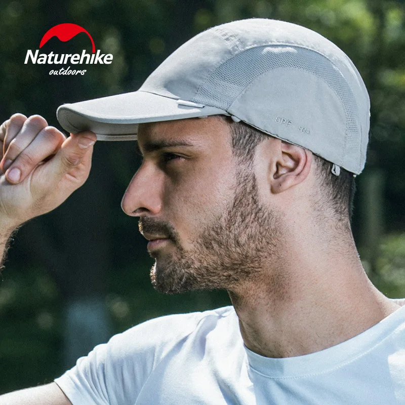 

Naturehike Sun Hat Men Hats Men Summer Fishin Cap Cover Face UV Protection Hiking Cap Breathable Mesh Men's Camping Sun Cap