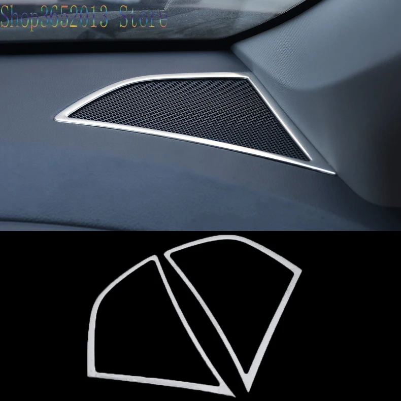 Для Chevrolet Cruze 2017-2018 нержавеющая сталь боковые панели звук рога накладка