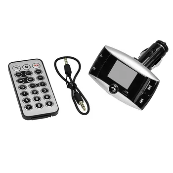 

Car Kit FM Transmitter Bluetooth Modulator Wireless MP3 Player USB SD w/ Remote with LCD