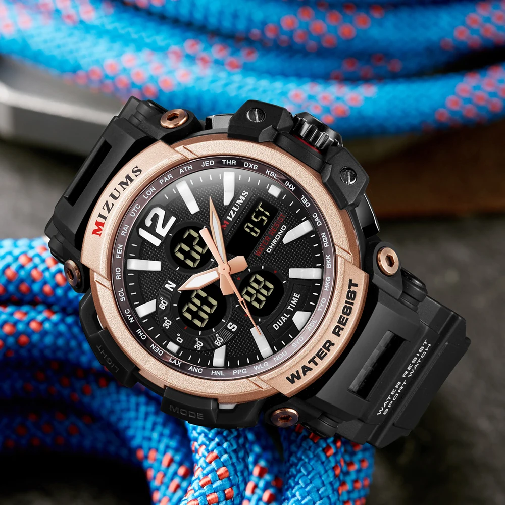 drop shipping luxury brand mizums dual time zones watch for men waterproof led digital sports mens watches quartz male clock 2019 (13)