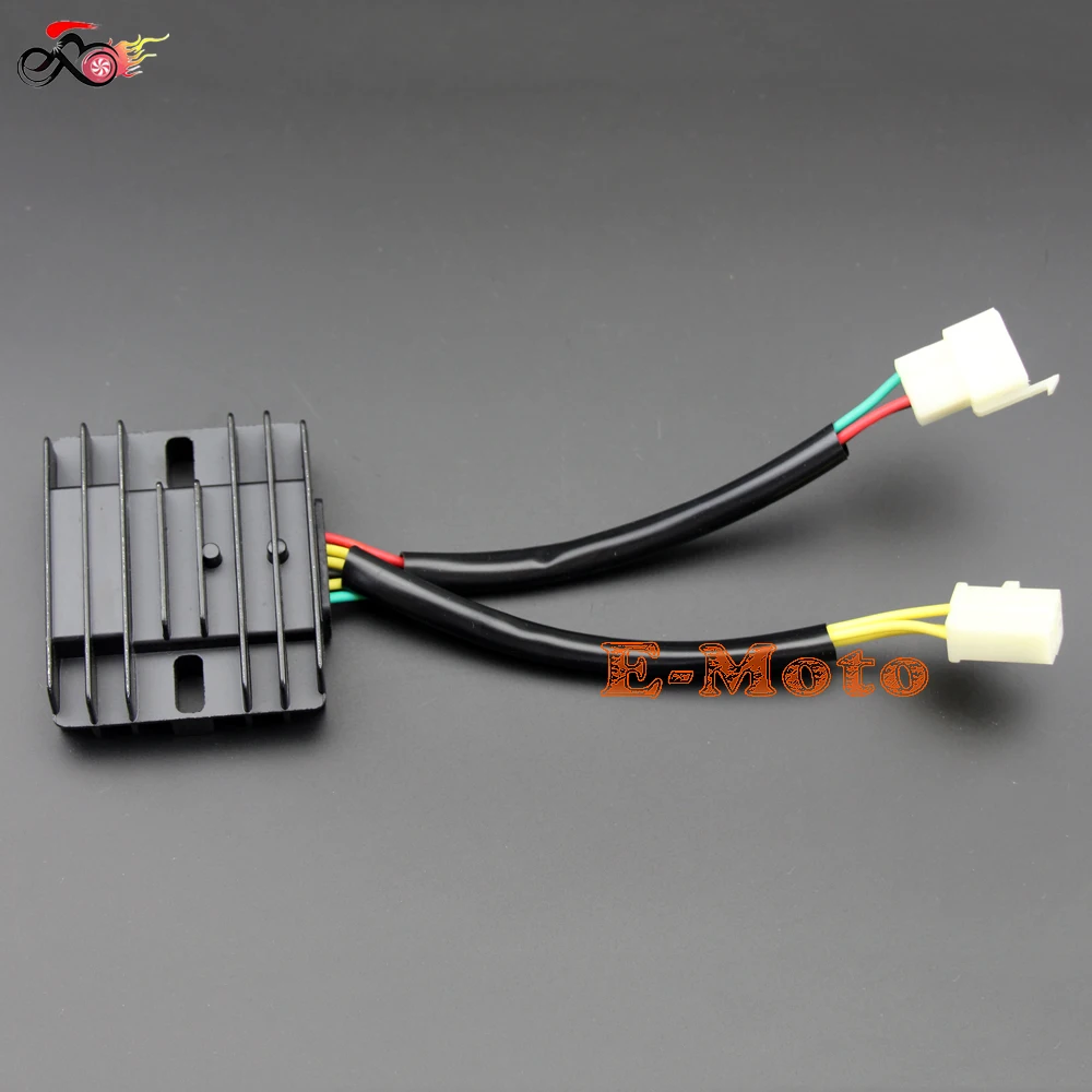 12 V 6 проводов DC Напряжение Регулятор выпрямителя GY6 125 150 200 250cc скутера ATV Quad