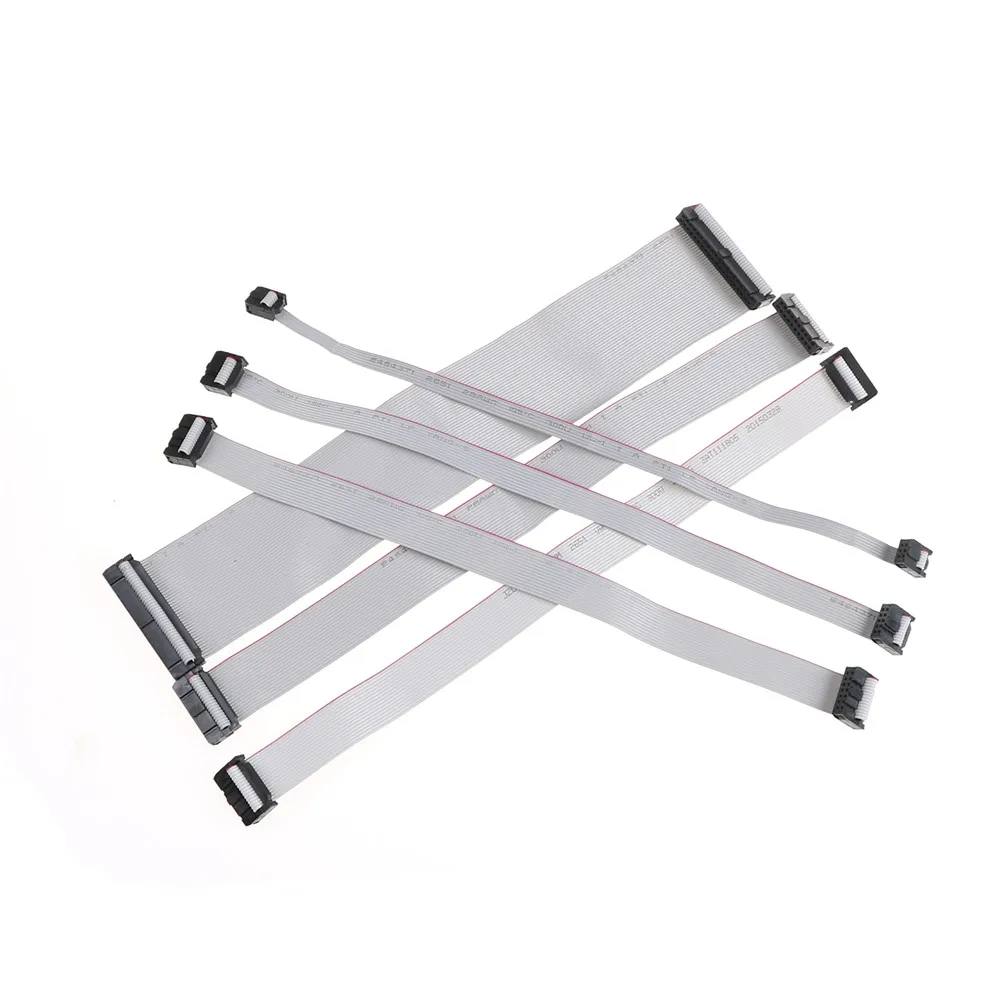 

Plastic 300mm 6P 10P 14P 16P 20P 40P wire IDC Flat Ribbon DATA Cable 2.54mm Connector