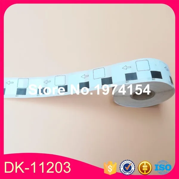 100 заправка Рулонов Совместимый DK 11221 этикетка 23 мм * 1000 шт Совместимость для