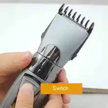 Электрическая машинка для стрижки волос для детей, Мужская бритва, водонепроницаемый триммер для волос, бритва, набор для стрижки волос