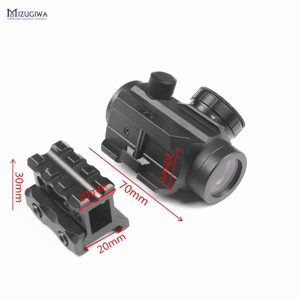 Тактический ружейный прицел Mizugiwa Голографическая 1x22 микро Red Dot
