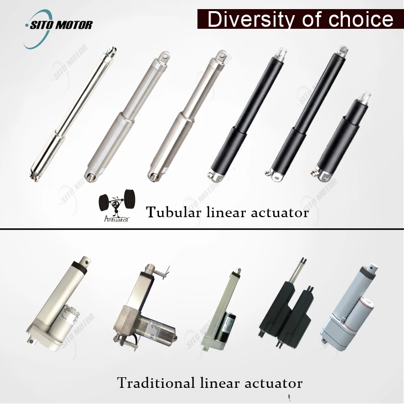 12 24v Wireless Remote Control Waterproof Linear Actuator For