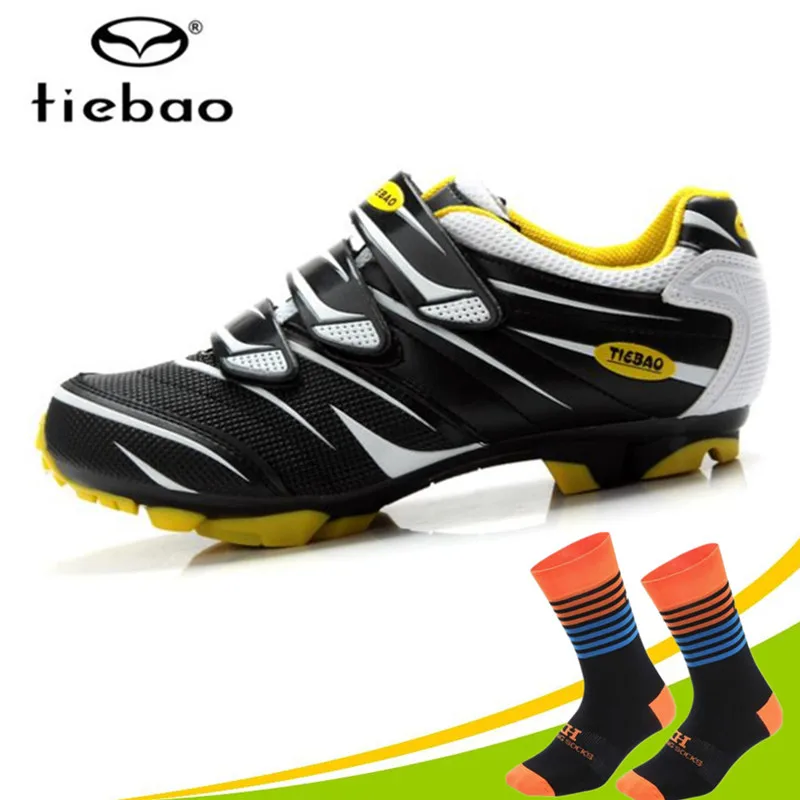 

Tiebao MTB Cycling Shoes Men sneakers Women Racing Athletic TPU Soles superstar Self Locking Bicycle Shoes sapatilha ciclismo