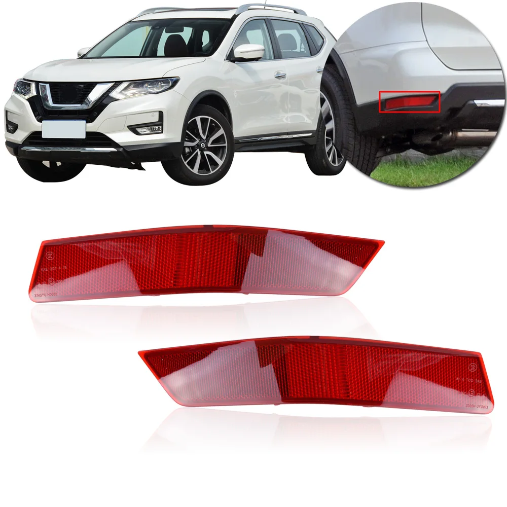 CAPQX Auto Rear Reflector Light Brake lamp tail Lamp Warning Light Fog