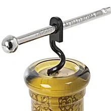 Мини-красное вино открывалка для бутылок с кольцом для ключей из пробкового дерева штопор "поппер" для бутылок Насосы Штопор пробку инструмент Openor панель инструментов 6,7 см QB872598