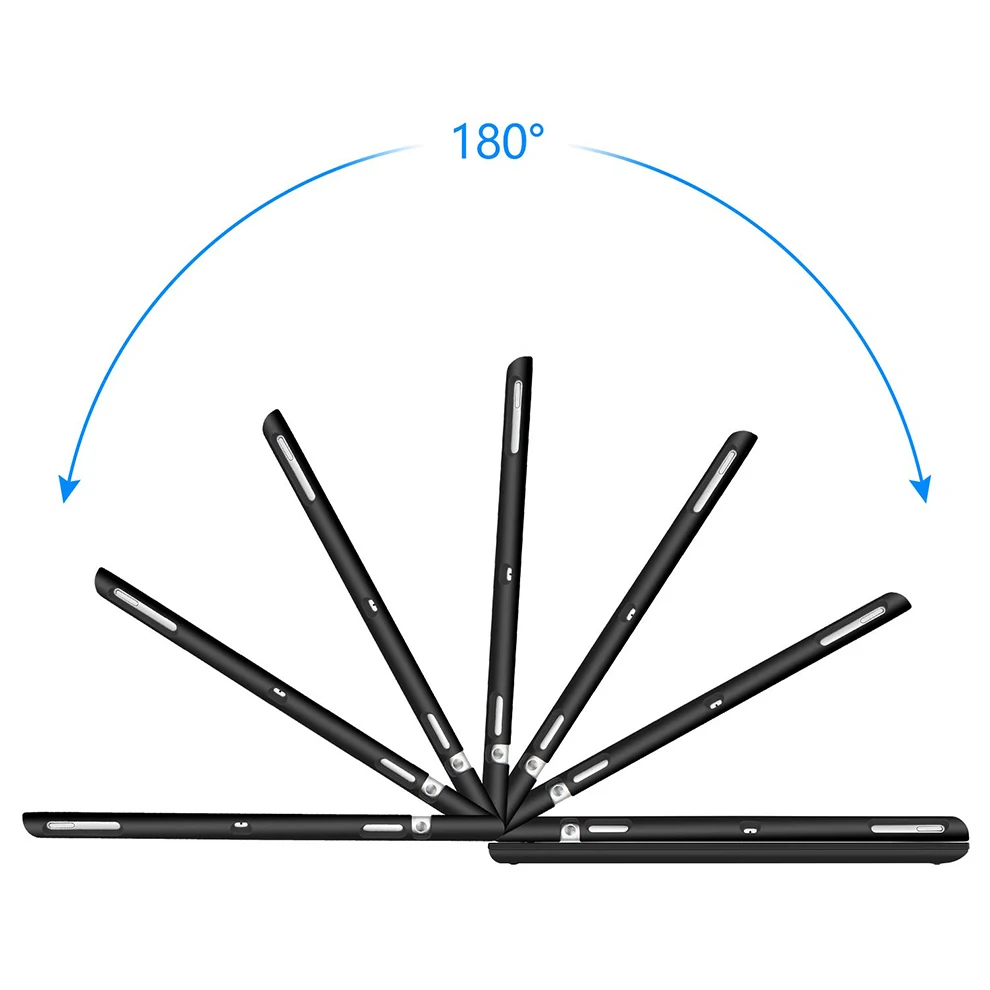 Для iPad Pro 9,7, беспроводной Bluetooth чехол-клавиатура для планшета, 360 Вращающийся чехол-клавиатура для iPad Air 9,7, автоматический режим сна