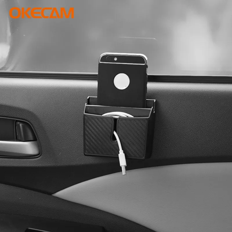 

OKECAM Car Organizer PVC Storage Box for Kia Rio 3 K2 4 K3 Ceed Sportage 3 Sorento Cerato Optima Picanto Soul Forte K3 Carens K5