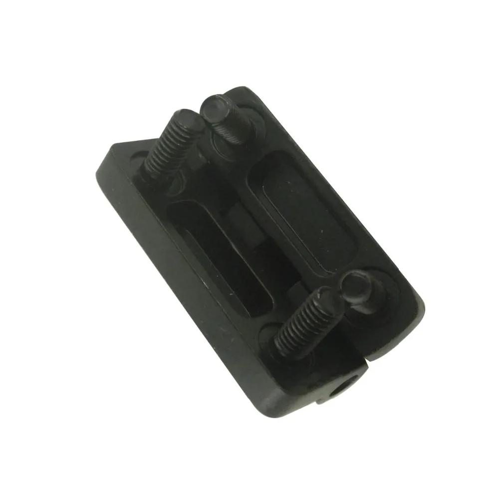 2pcs Heavy Duty Door Butt Hinges Black Zinc Alloy Furniture Fixtures Hinge for Kitchen Cabinet CL209-1 Folding Corner Hinges