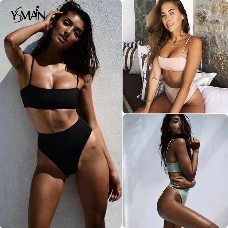 

Bikinx High waist bikini set Money print female swimsuit 2019 Push up sexy swimwear cupshe bathing suit women Summer beach wear