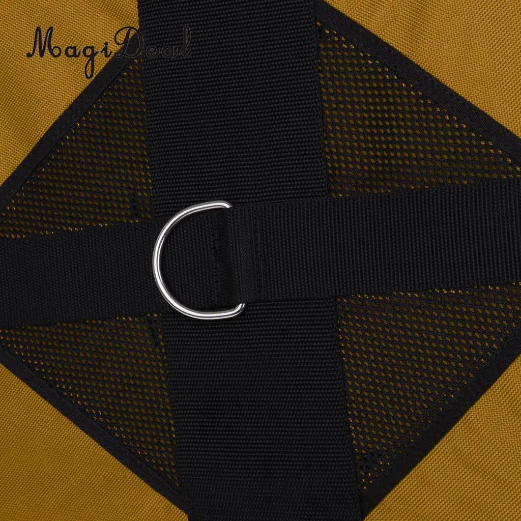 Premium Freediving Training Buoy, Freediver Scuba Diver Inflatable Safety Float with Over Pressure Relief Valve, Oral Inflator