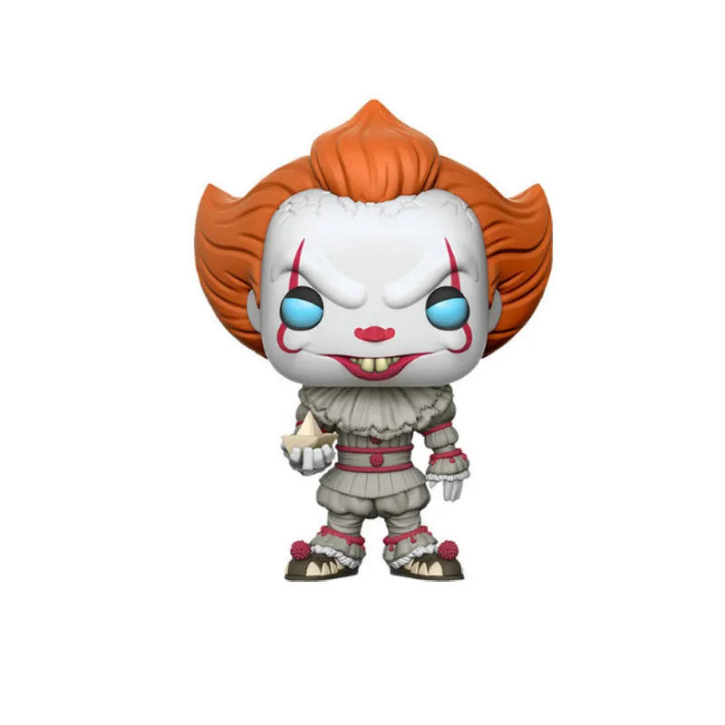 FUNKO POP Movie Stephen King's It's Child's Play Saw, крик пеннивайз Чаки V для вендетты, экшн-фигурка, игрушки для детей на Рождество - Цвет: without box