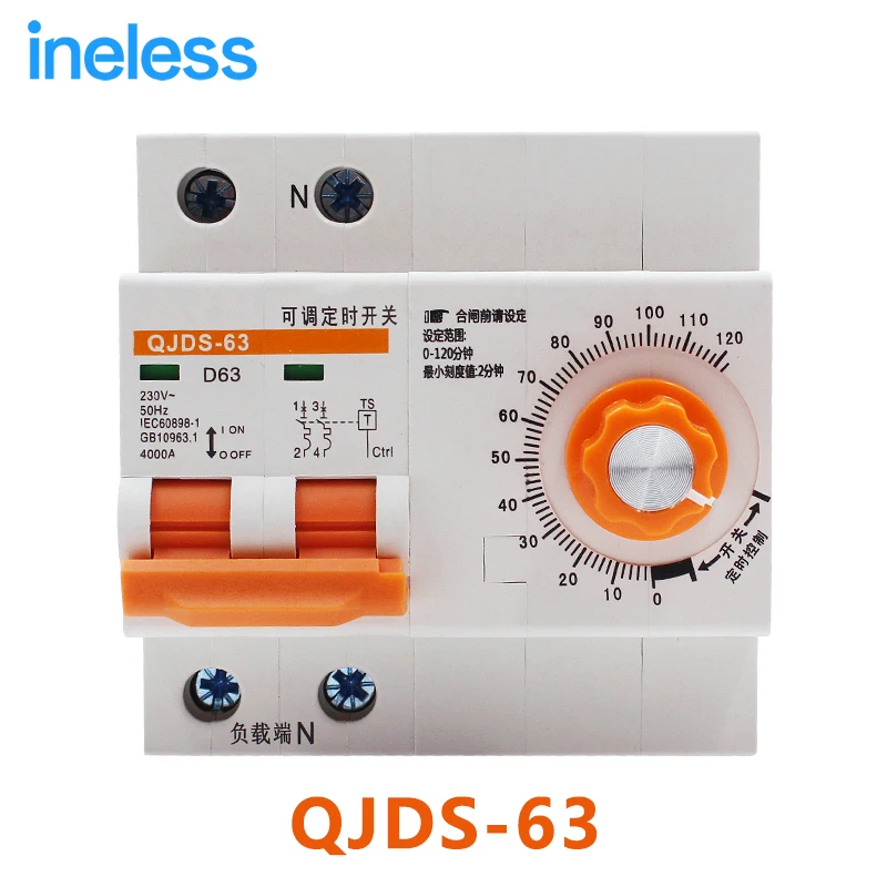 

QJDS-63 time-controlled switch mechanical timing countdown automatic power-off controller electric car charging pump timer