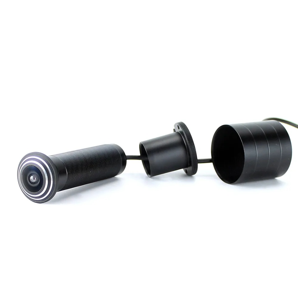  800TVL Color Door Eye Hole Peephole Video Camera wide angle Door Viewer add DV 12V1A Power Adapter - 32961740344