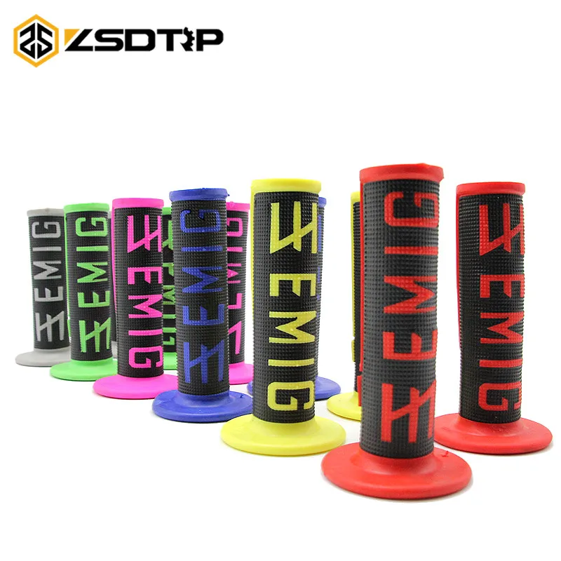 

ZSDTRP-Motorcycle High Quality Protaper Dirt Pit Bike Motocross 7/8" Handlebar Rubber Gel Hand Grips Brake Hands