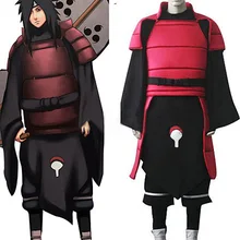 Мадара Учиха Косплэй героя аниме «Наруто madara Uchiha Косплэй костюм, полный набор изготовленный на заказ любой размер