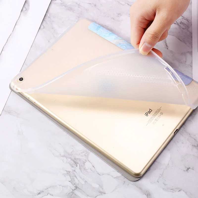 Умный чехол из ТПУ для iPad mini 5/Air 3 2019 дюйма с мраморной текстурой кожаный 2018 Чехол