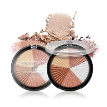 Многофункциональный высокоглянцевый прессованный порошок с длинным зажимом масла консилер мягкий трехмерный порошок кожи