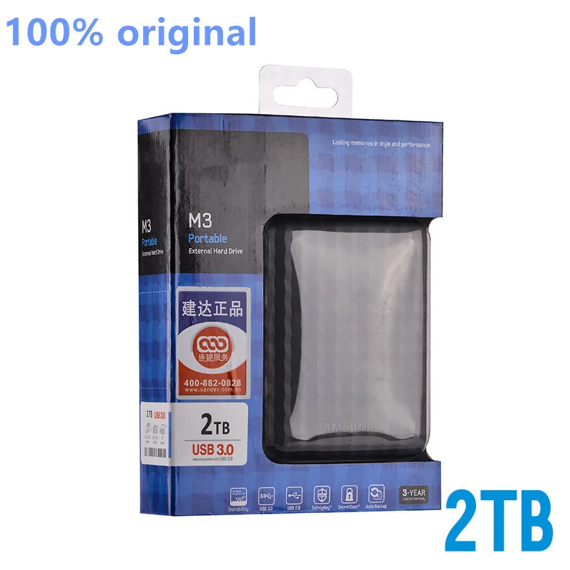 

Hot! 2019 Hard disk 2000GB hdd externo 2.5 "3.0 Portable USB Hard Drive M3 2TB hdd External Hard drives 1TB HDD Free shipping