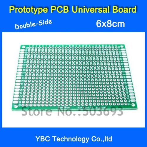 8 шт./лот 6x8 7x9 8x12 9x15 см двухсторонний прототип PCB универсальный совет для DIY