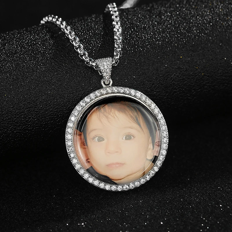 custom made photo necklace