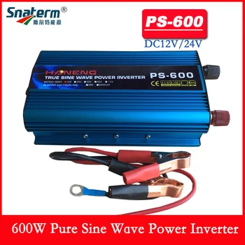 

DC to AC 12V 600Watts off grid Pure sine wave Power inverter DC12V input 220VAC 230VAC 50Hz/60Hz output Power inverter