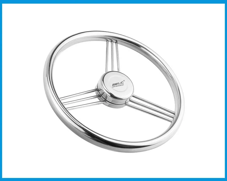 316 stainless steel marine steering wheel yacht speedboat rudder hydraulic steering gear system (3)