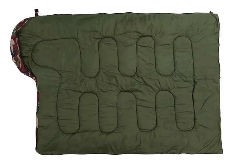 Кемпинг спальный мешок для взрослых военный камуфляж легкий водонепроницаемый ленивый мешки с сумкой для переноски Открытый Туризм альпинизмом