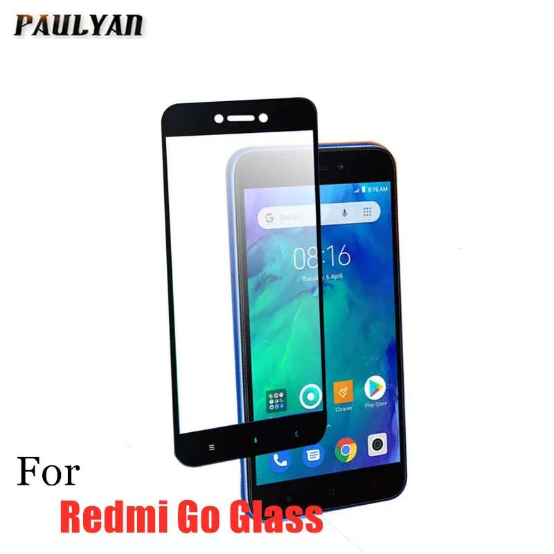 Закаленное стекло с полным покрытием для xiaomi redmi GO Защитное xaomi Redmi go s2 s 2 g o