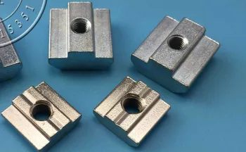

200pcs/pack M4 M5 M6 M8 M10 square T nut apply 45 Profile Fastener connector