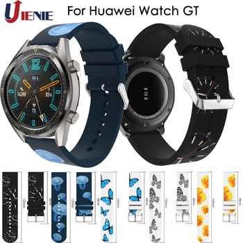 

22mm Silicone Watch Band Straps for Huawei Watch GT 2 Wristband for Samsung Galaxy Watch 46mm Gear S3 Smart Watch Bracelet Strap