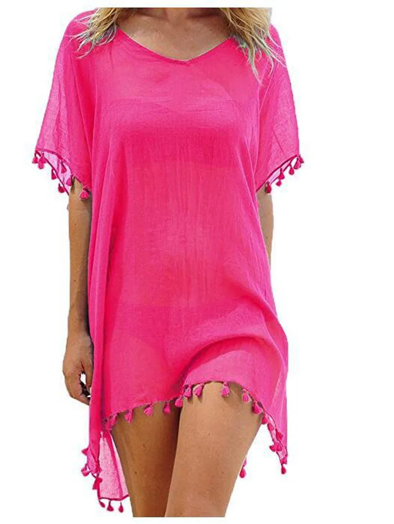 Women Beach Cover Up Lace Hollow Crochet Swimsuit Beach Dress Women 2021 Summer Cover-Ups Bathing Suit Ladies Beach Wear Tunic long beach dresses Cover-Ups