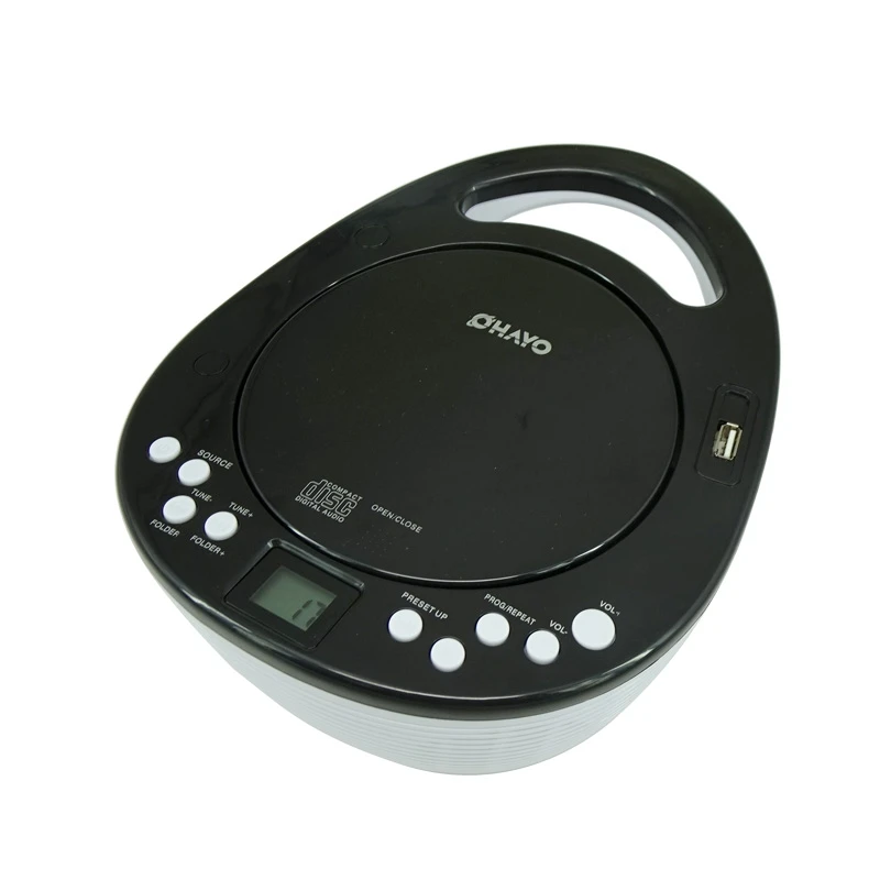 PC-8078 портативный CD-плеер FM радио WMA MP3 Play с USB слотом AUX In разъем для наушников стерео динамик