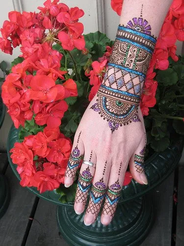 Травяная хна туба 6 многоцветная Татуировка комплект боди-арт хна MEHANDI MEHNDI DIY Hena водонепроницаемая