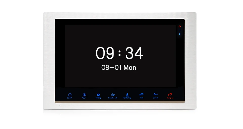 JeaTone 10" 4-wired Door Phone Video Intercom Video doorbell monitor Intercom + Extra 1200TVL Security Camera Waterproof System