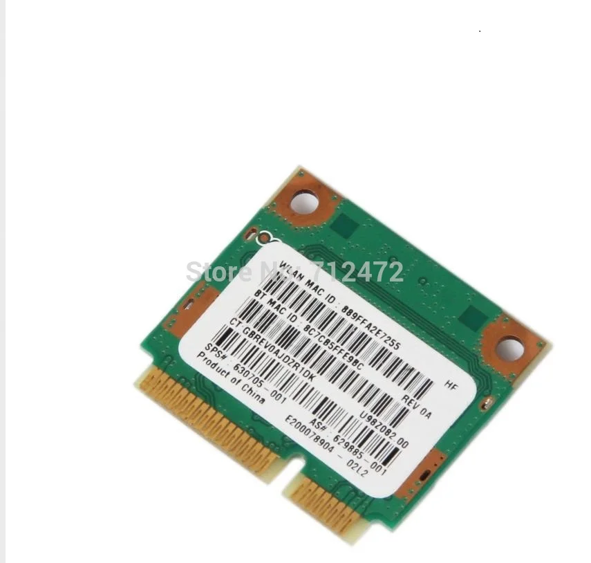 SSEA беспроводная карта Wi Fi Bluetooth 3 0 Для Ralink RT5390BC8 мини PCI E 802.11b/g/n для Hp DM1 DV4 DV7 G4 G6 G7