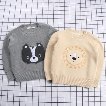 

2019 spring fashion children clothing 1-6 years girls sweaters boys fashion sweaters