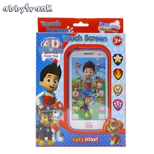 Abbyfrank Learn English Baby Toy Phone Kids Mobile Toy with Song Light Story Telling Educational Learning