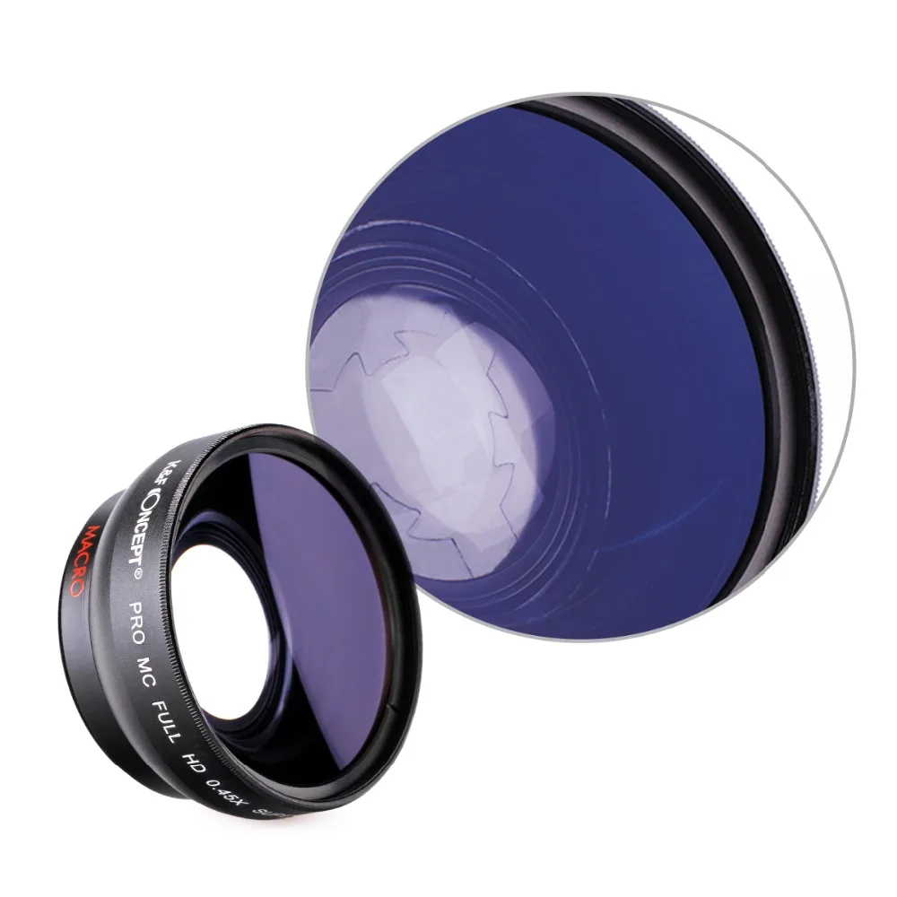 K U0026f Concept 52mm 0 45x Wide Angle Lens Macro Lens 3 In