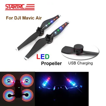 

STARTRC DJI Mavic Air propellers LED Flash Propeller USB Charger Easy to mount secure For Mavic air drone Accessories IN Stock!