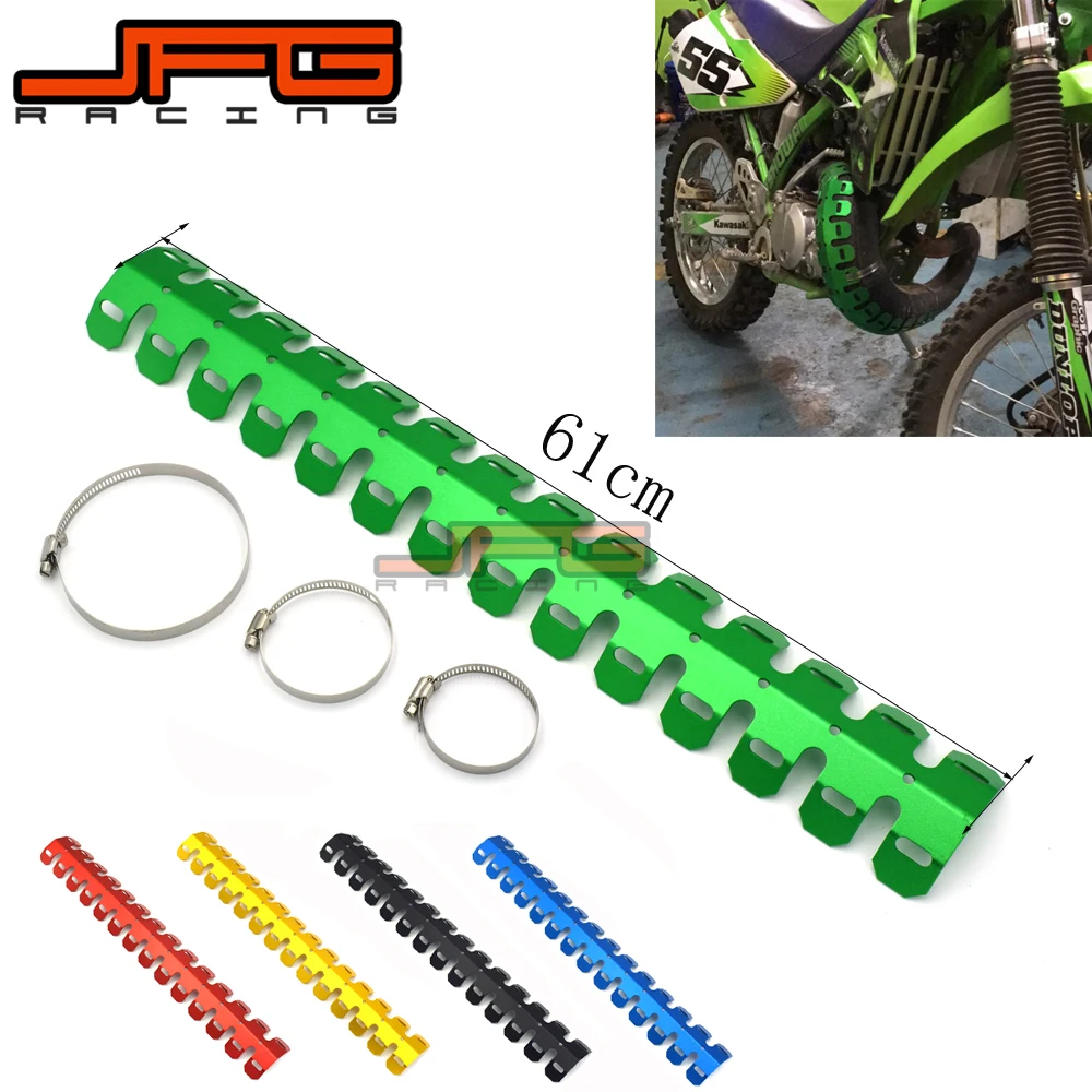 Beste Curve Uitlaat Pijp Hitteschild Cover Hiel Guard Voor KTM EXC EXCF XC XCF XCW XCFW MX EGS SX SXF SXS SMR SID DAGEN 125 525